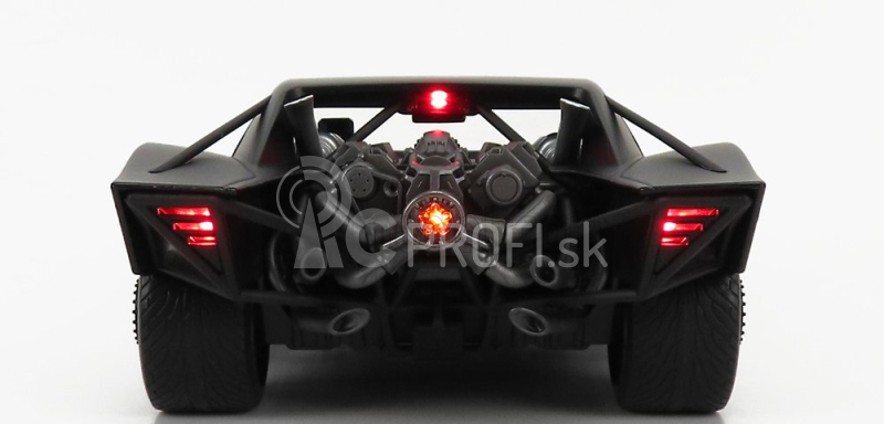 Jada Batman Batmobil s figúrkou 2022 - The Batman Movie 1:18 Matt Black