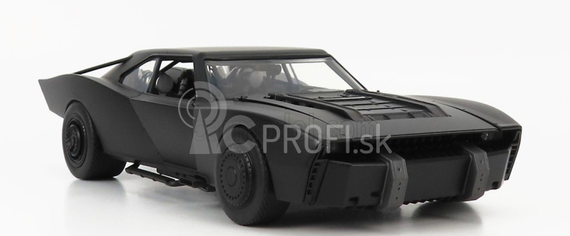 Jada Batman Batmobil s figúrkou 2022 - The Batman Movie 1:18 Matt Black