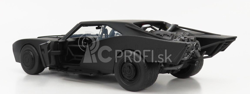 Jada Batman Batmobil s figúrkou 2022 - The Batman Movie 1:18 Matt Black