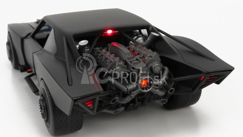 Jada Batman Batmobil s figúrkou 2022 - The Batman Movie 1:18 Matt Black