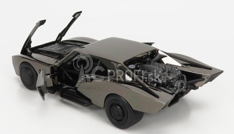 Jada Batman Batmobile s figúrkou 2022 - The Batman Movie 1:24 Chrome