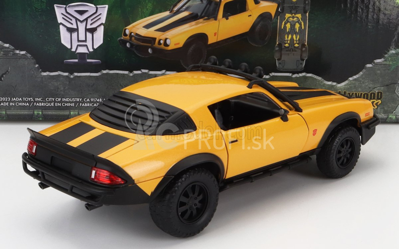 Jada Chevrolet Camaro Coupe 1977 - Bumblebee Transformers V L'ultimo Cavaliere 1:24 žltá čierna