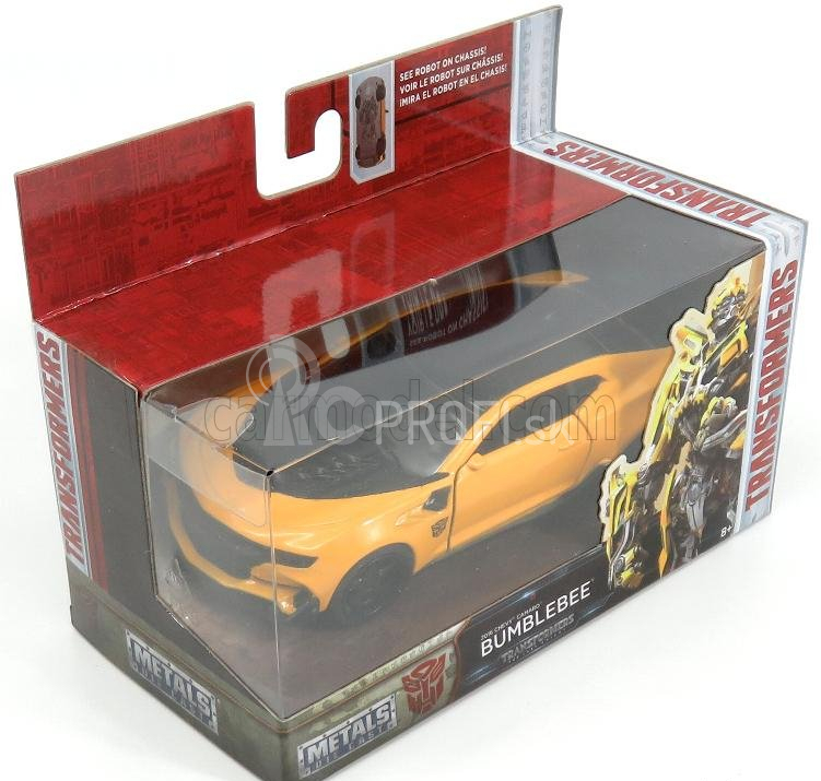 Jada Chevrolet Camaro Coupe 2016 - Bumblebee Transformers V L'ultimo Cavaliere - film 2017 1:32 žltá čierna