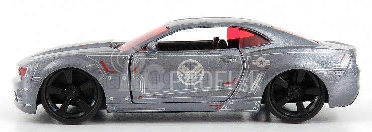 Jada Chevrolet Camaro Coupe War Machine Avengers 2010 1:32 Sivá