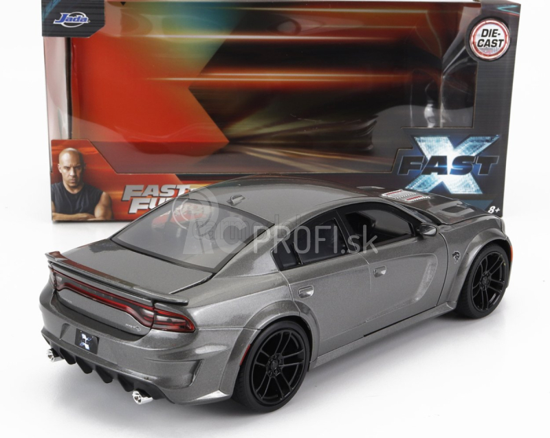 Jada Dodge Charger 2021 - Fast & Furious Fast X 1:24 sivá