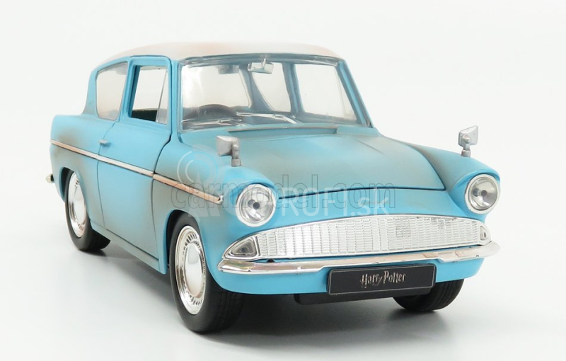 Jada Ford england Anglia 1959 Harry Potter - Film - S figúrkou 2016 1:24 Light Blue