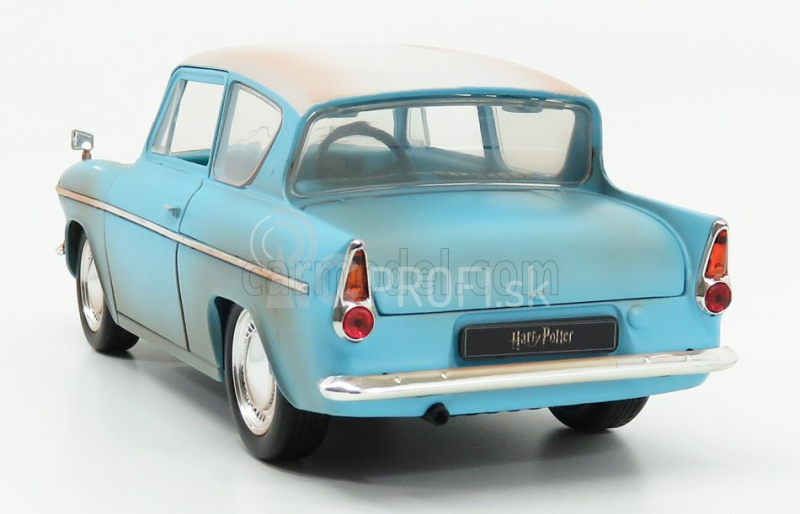 Jada Ford england Anglia 1959 Harry Potter - Film - S figúrkou 2016 1:24 Light Blue