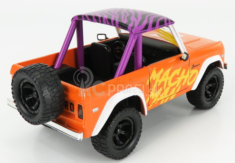 Jada Ford usa Bronco s figúrkou Macho Man Randy Savage 1973 1:24 Orange