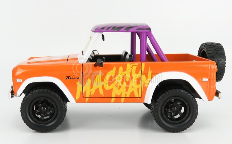 Jada Ford usa Bronco s figúrkou Macho Man Randy Savage 1973 1:24 Orange