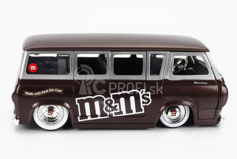 Jada Ford usa Econoline Minibus With M&m's Figure 1965 1:24 Brown