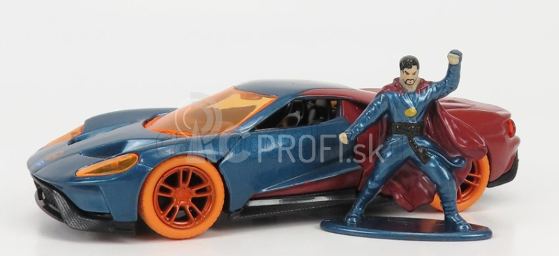 Jada Ford usa Gt 2017 s figúrkou Doctor Strange 1:32 Modrá červená