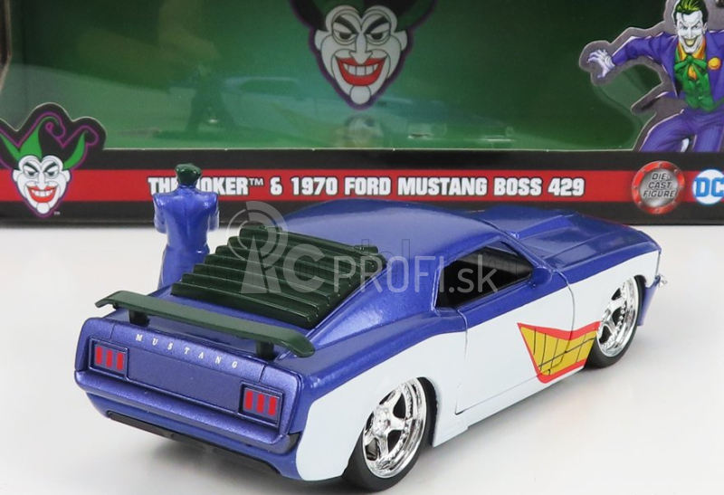 Jada Ford usa Mustang Boss 429 Coupe 1970 - Joker 1:32 Purple White