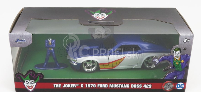 Jada Ford usa Mustang Boss 429 Coupe 1970 - Joker 1:32 Purple White