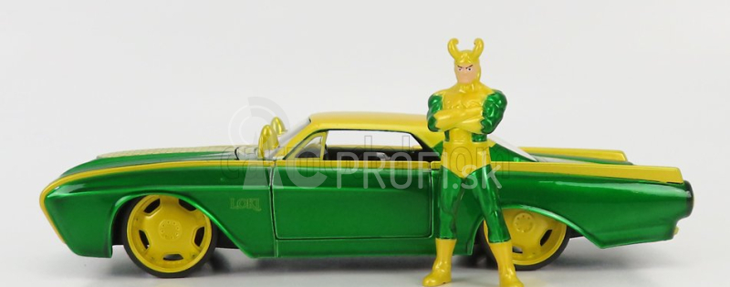 Jada Ford usa Thunderbird s Marvel Loki 1963 1:24 zelená žltá