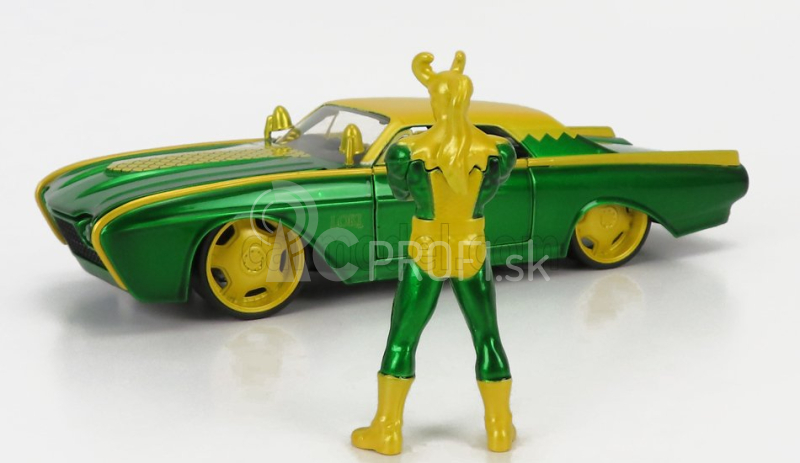 Jada Ford usa Thunderbird s Marvel Loki 1963 1:24 zelená žltá