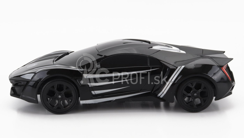 Jada Lykan Hypersport 2017 - Black Panther 1:16 Matt Black