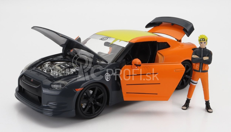 Jada Nissan Gt-r s postavičkou Naruta 2009 1:24