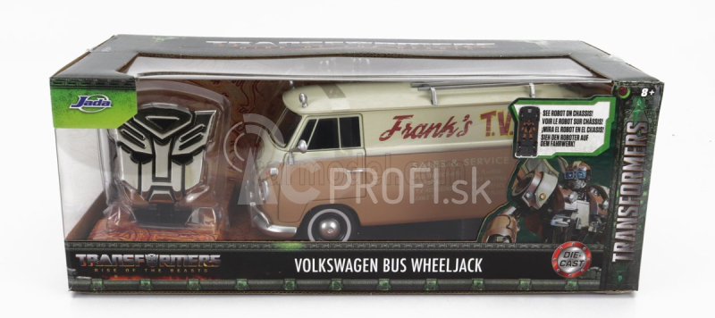 Jada Volkswagen T1 Van Wheeljack 1965 - The Transformers 1:24 2 Shades of Beige