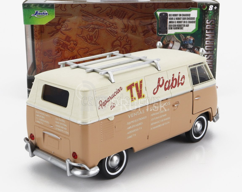 Jada Volkswagen T1 Van Wheeljack 1965 - Transformers 1:32 2 Shades of Beige