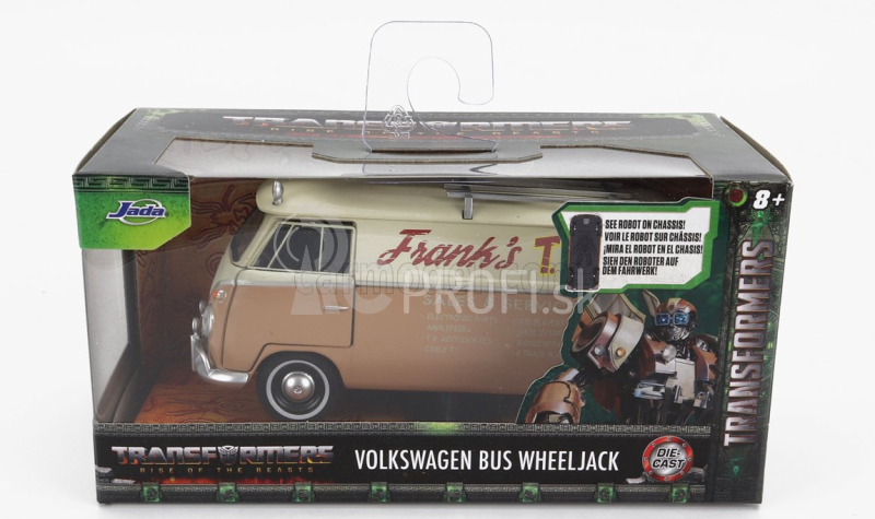 Jada Volkswagen T1 Van Wheeljack 1965 - Transformers 1:32 2 Shades of Beige