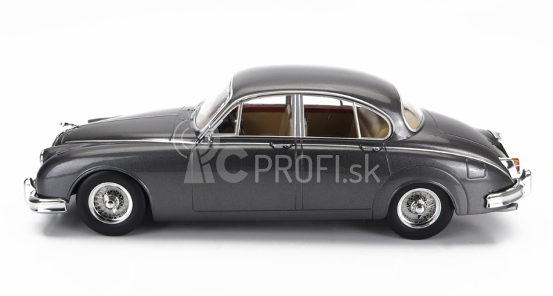 Jaguar Mkii 3.8 Rhd 1959 v mierke 1:18 Dark Grey Met