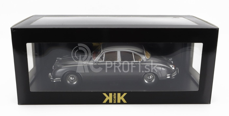 Jaguar Mkii 3.8 Rhd 1959 v mierke 1:18 Dark Grey Met