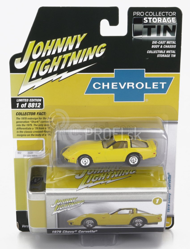 Johnny lightning Chevrolet Set Assortment 6 kusov 1:64 Rôzne