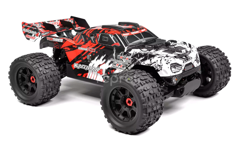 KAGAMA-4 - Monster Truck 4WD 3-4S - RTR - červená