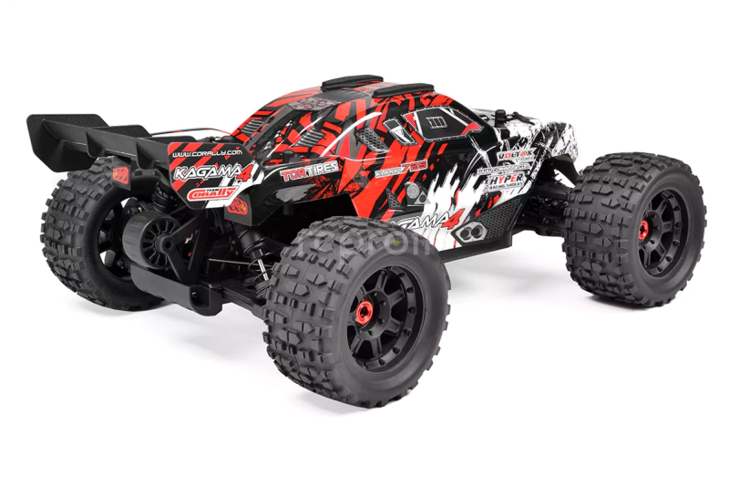 KAGAMA-4 - Monster Truck 4WD 3-4S - RTR - červená