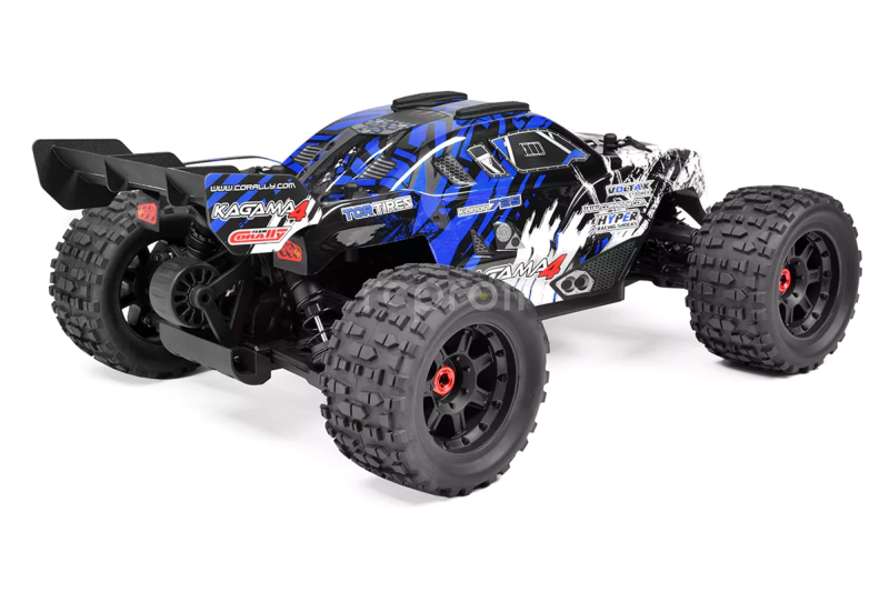 KAGAMA-4 - Monster Truck 4WD 3-4S - RTR - modrý