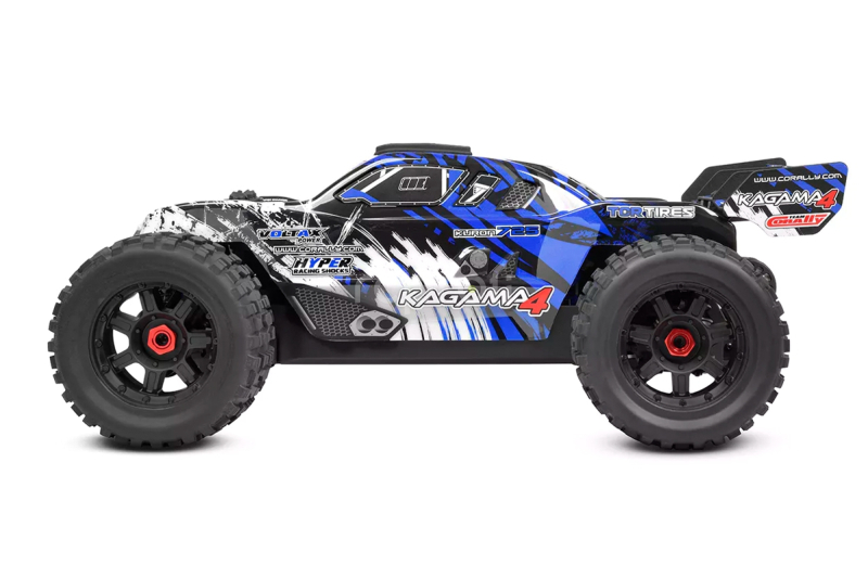 KAGAMA-4 - Monster Truck 4WD 3-4S - RTR - modrý