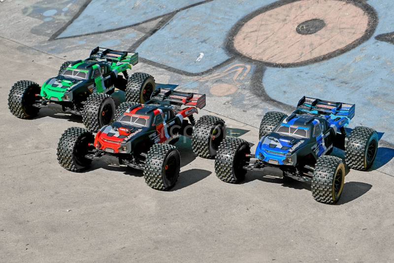 KAGAMA XP 6S - 1/8 Monster Truck 4WD - RTR - Brushless Power 6S - modrá