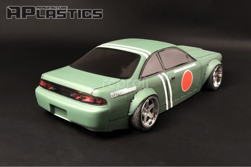 Karoséria APlastics - Nissan S14 Boss 510 Bluebird - 1/10, 200/205mm