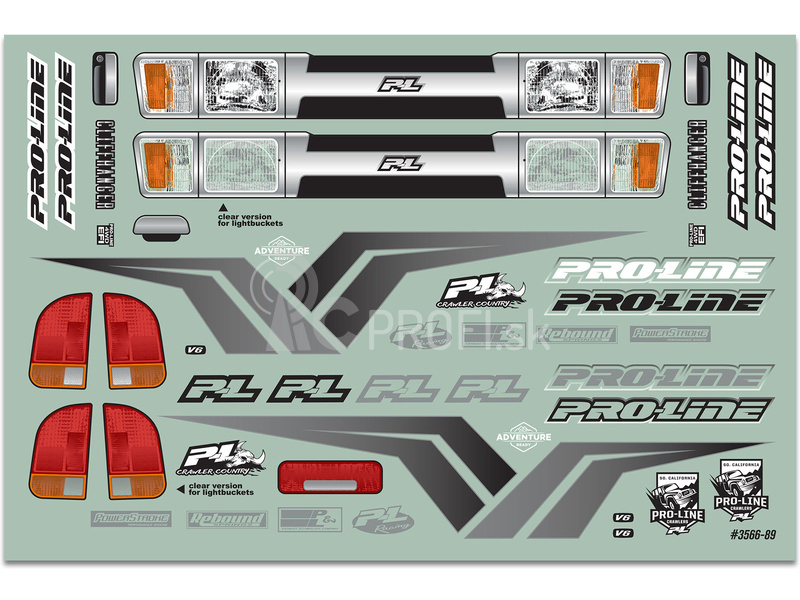 Karoséria Pro-Line 1:10 Cliffhanger HP cab unpainted (rázvor 313 mm)