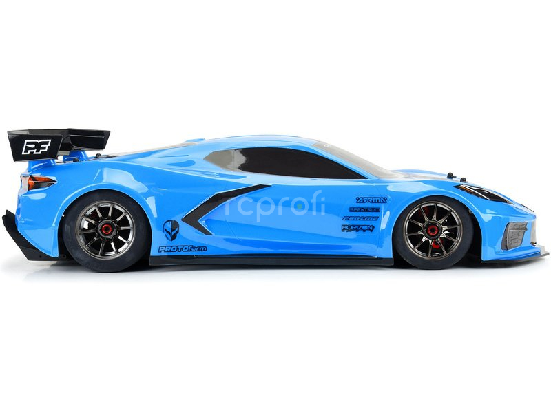 Karoséria PROTOform 1:7 Chevrolet Corvette C8 modrá: Arrma Felony