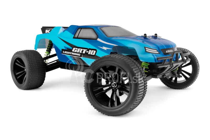 RC auto KAVAN GRT-10 Lightning 2,4 GHz 4WD Truggy 1:10, modrá