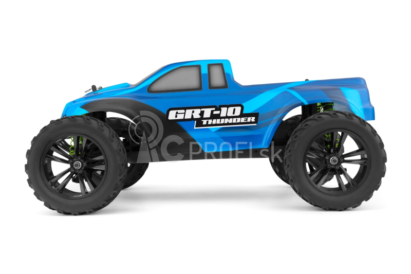 C auto KAVAN GRT-10 Thunder 2,4 GHz 4WD Monster Truck 1:10, modrá