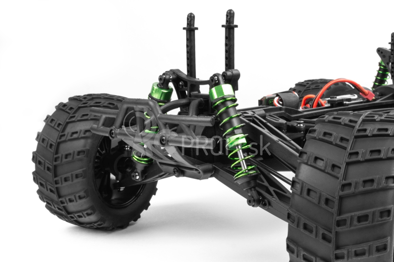 C auto KAVAN GRT-10 Thunder 2,4 GHz 4WD Monster Truck 1:10, modrá