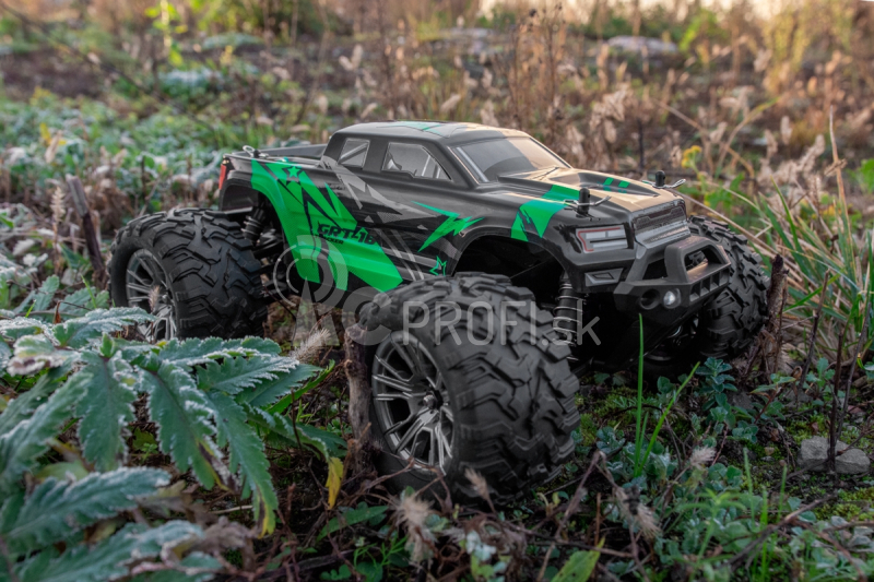 KAVAN GRT-16 Tracker RTR 4WD Monster Truck 1:16 - zelený