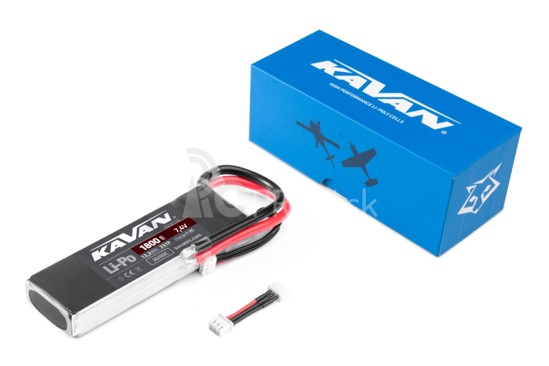 KAVAN Li-Po 1800mAh/7,4V 30/60C Air pack