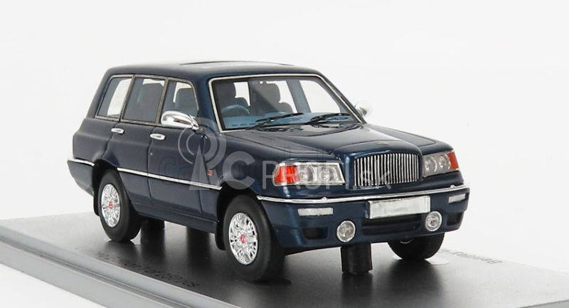 Kess-model Bentley Dominator 4x4 1994 - Vyrobené na podvozku Range Rover - Osobné auto Brunejského sultána 1:43 Blue Met