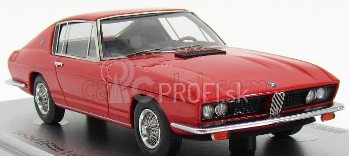 Kess-model BMW 2000 Ti Coupe Frua 1968 1:43 Červená