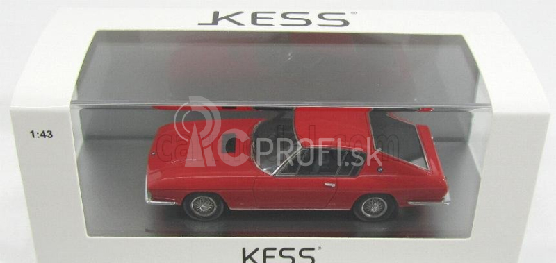 Kess-model BMW 2000 Ti Coupe Frua 1968 1:43 Červená