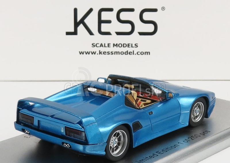 Kess-model De tomaso Pantera Si Targa 1993 1:43 Blue Met