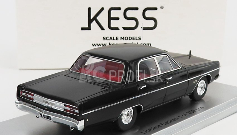 Kess-model Dodge Phoenix 4-dverový sedan 1968 1:43 Black