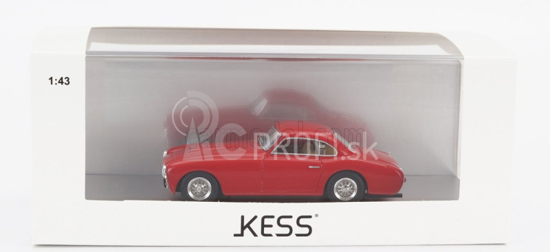 Kess-model Ferrari 212 Ghia Aigle Sn.0137e Coupe 1951 1:43 Červená