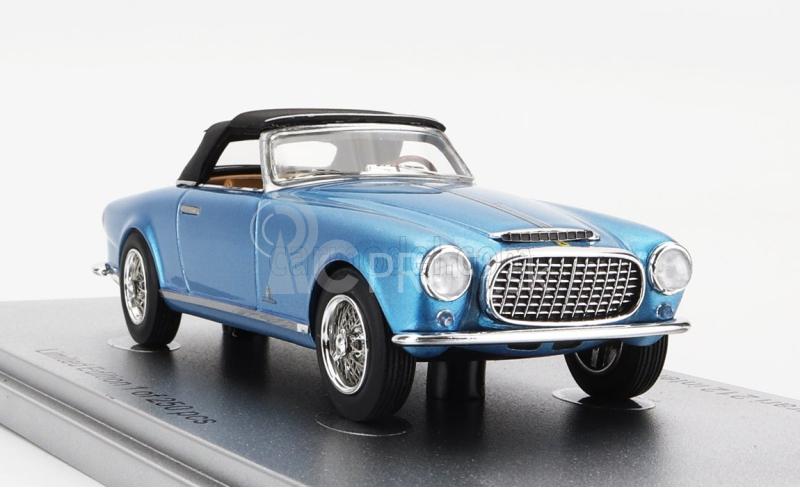 Kess-model Ferrari 212 Inter Sn0235eu Cabriolet Closed 1952 1:43 Light Blue With Black