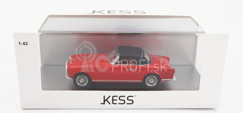 Kess-model Ferrari 212 Inter Sn0235eu Cabriolet Closed 1952 1:43 Red Black