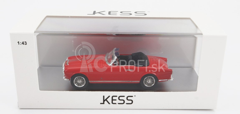 Kess-model Ferrari 212 Inter Sn0235eu Cabriolet Open 1952 1:43 Červená