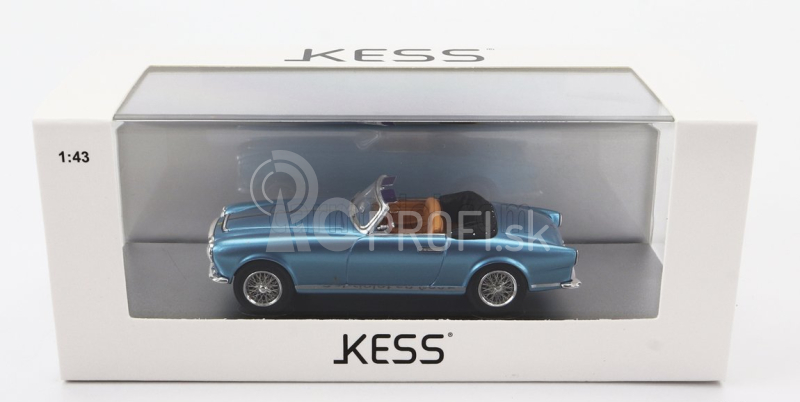 Kess-model Ferrari 212 Inter Sn0235eu Cabriolet Open 1952 1:43 Light Blue Met